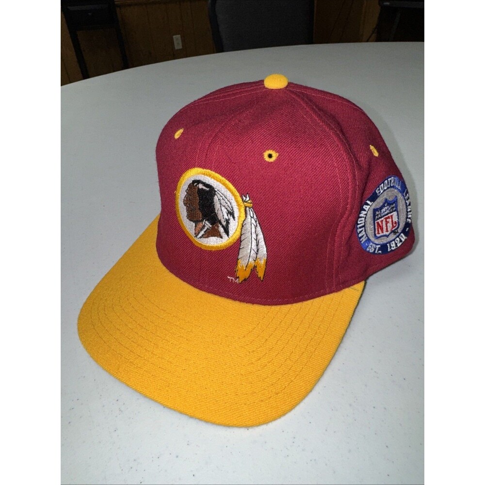 Vintage Washington Redskins Wool Starter Fitted Hat; Football Size 6 7/8” Cap